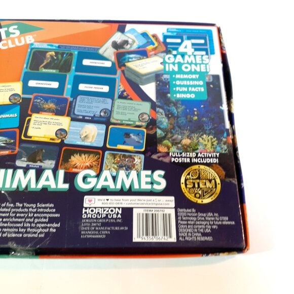 THE YOUNG SCIENTISTS CLUB - OCEANS ANIMAL GAMES - Picture 4 of 16